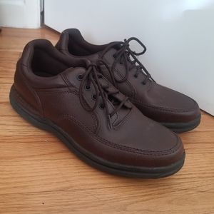 🌿Rockport Eureka Walking Shoes 12 Brown Leather Oxford